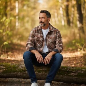 Wolverine Brown Plaid Shirt Jacket